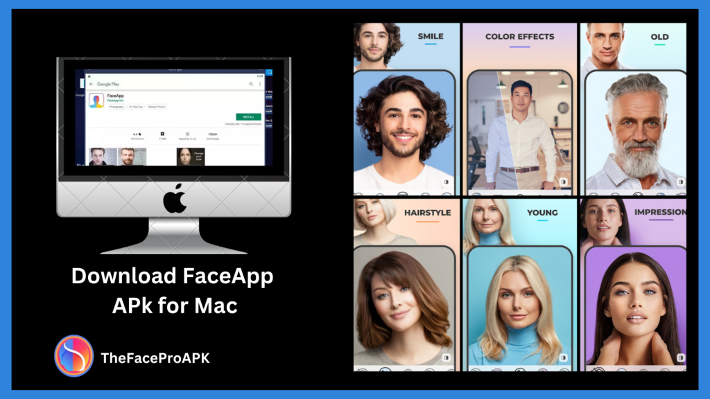 Download faceapp apk for Mac and enjoy editing on big screen