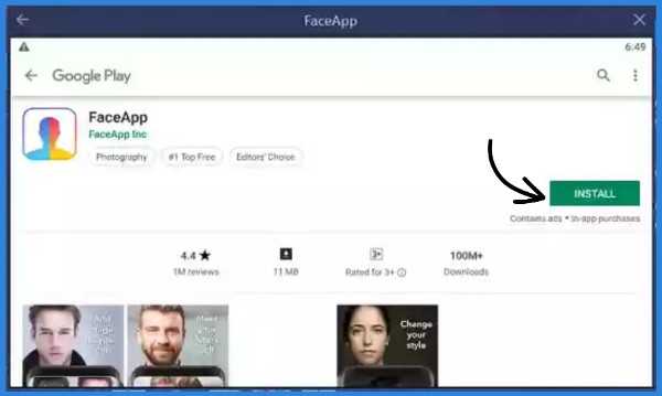 faceapp for pc free install 